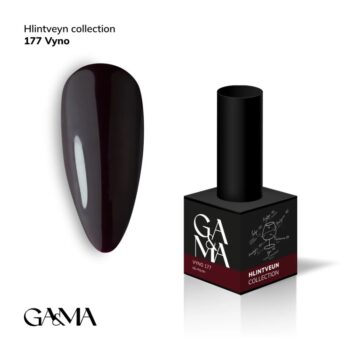 Гел лак Hlintveyn collection 177 vyno 10 ml