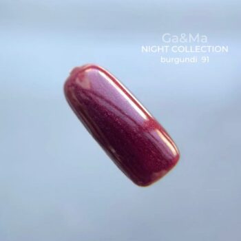 Гел лак Night collection 091 BURGUNDY 10 мл